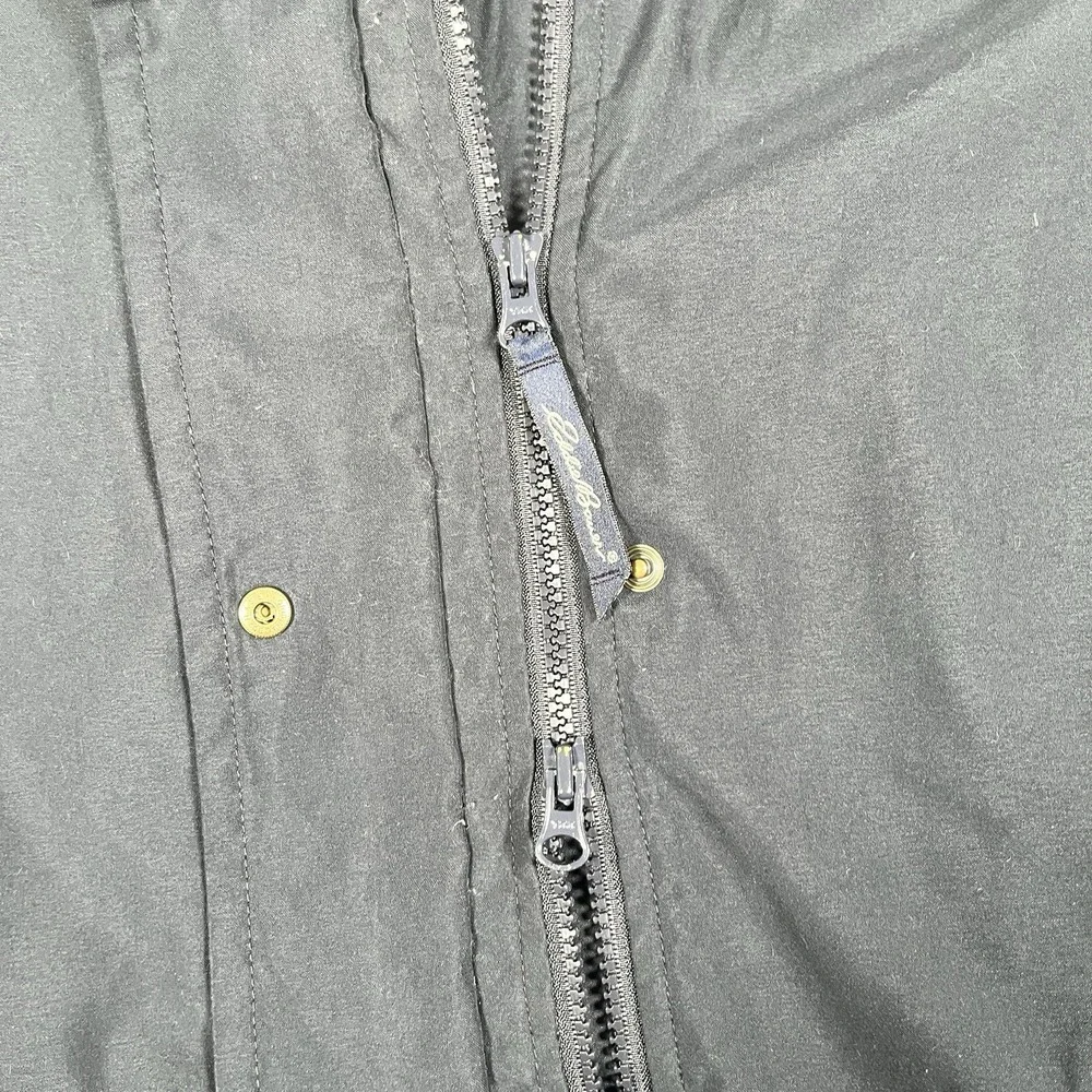 VTG Eddie Bauer Navy Blue Anorak Women's Small Hooded Jacket  Full Zip/Snap‎